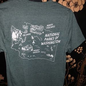 National Parks of Washington Graphic Tee